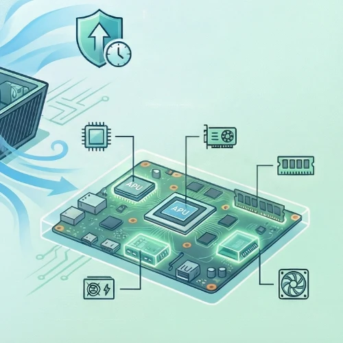 Иллюстрация последствий перегрева приставки и необходимости чистки