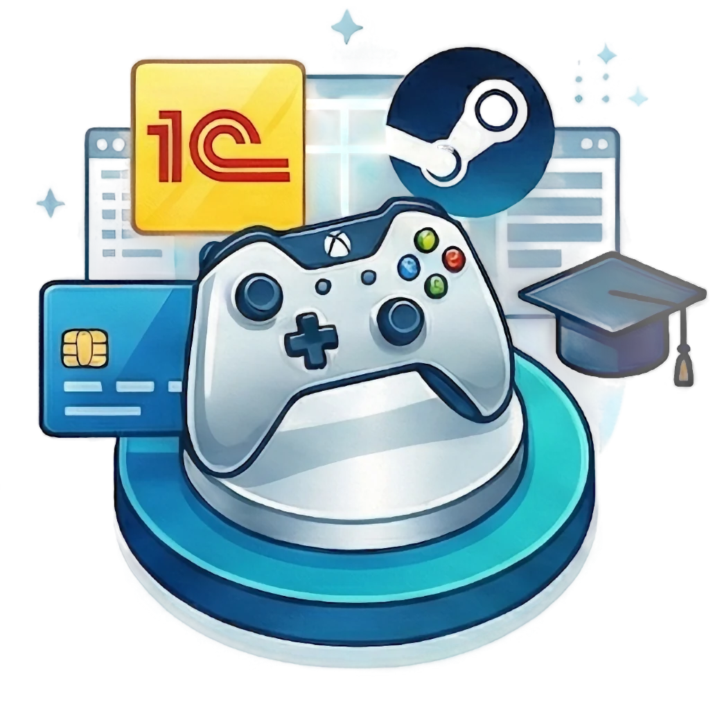 Иллюстрация преимуществ Windows для игр и совместимости с устройствами